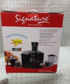 Signature 5-in-1 Food Processor SG-505