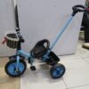 Tricycle with Push Handle and Basket