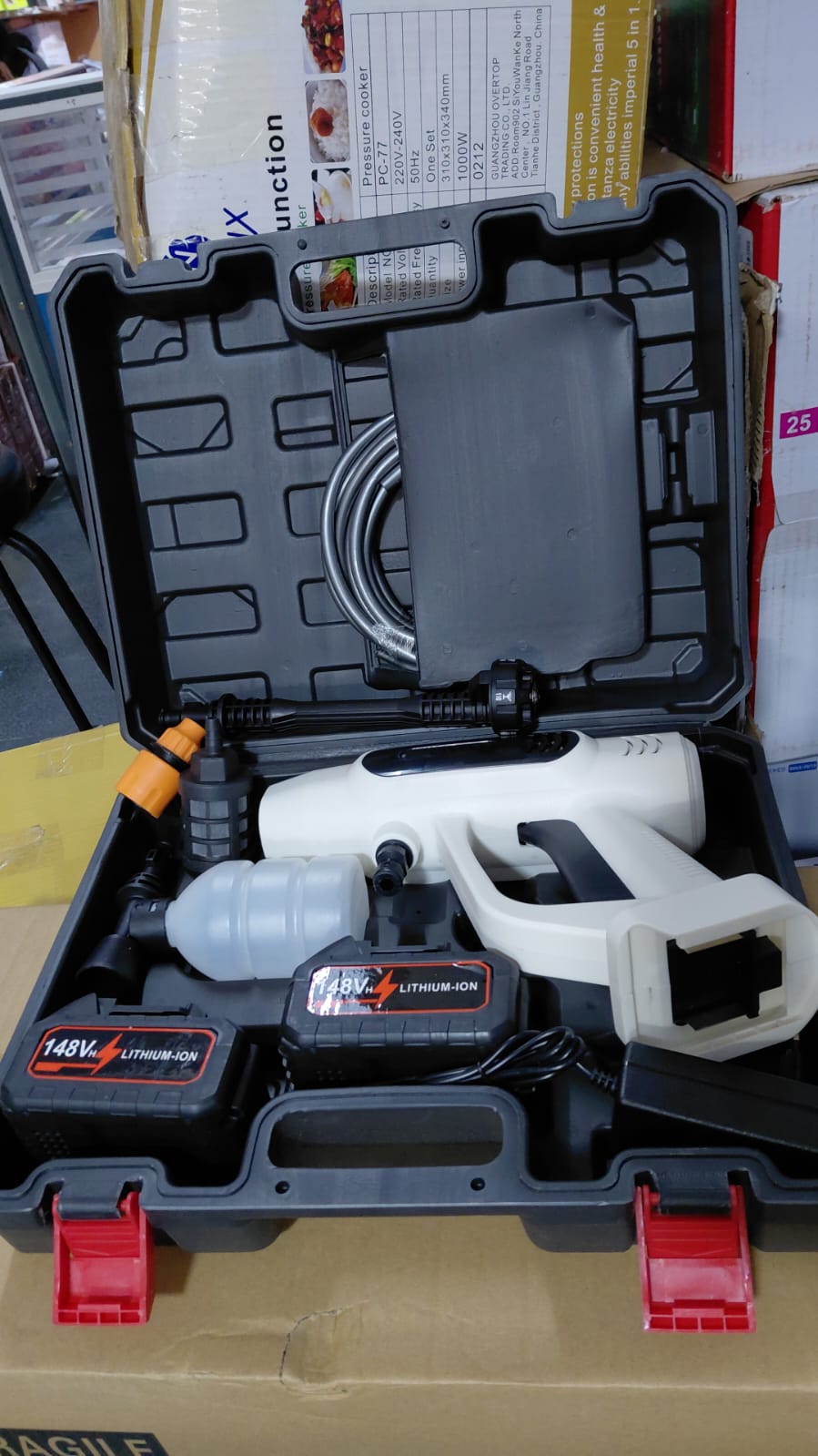 148V Heavy Duty Car Wash Gun Machine