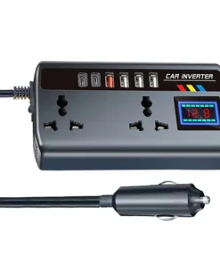 12V/24V Multi-Function Vehicle Power Inverter with USB Ports