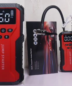 99800mAh Jump Starter with Digital Compressor